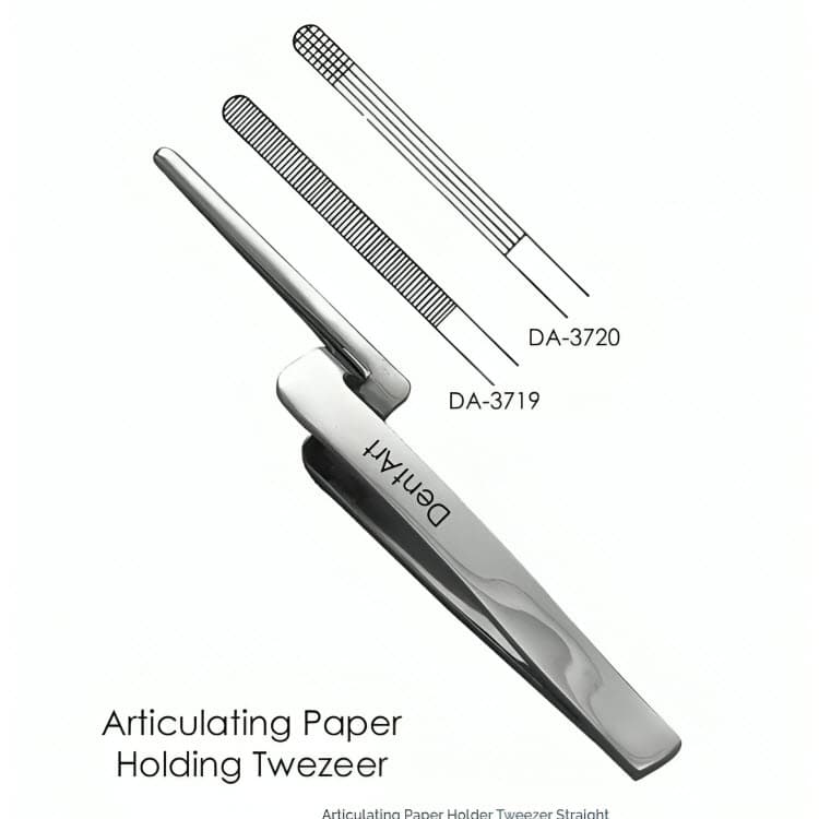 Articulating Paper Holder Tweezer Straight