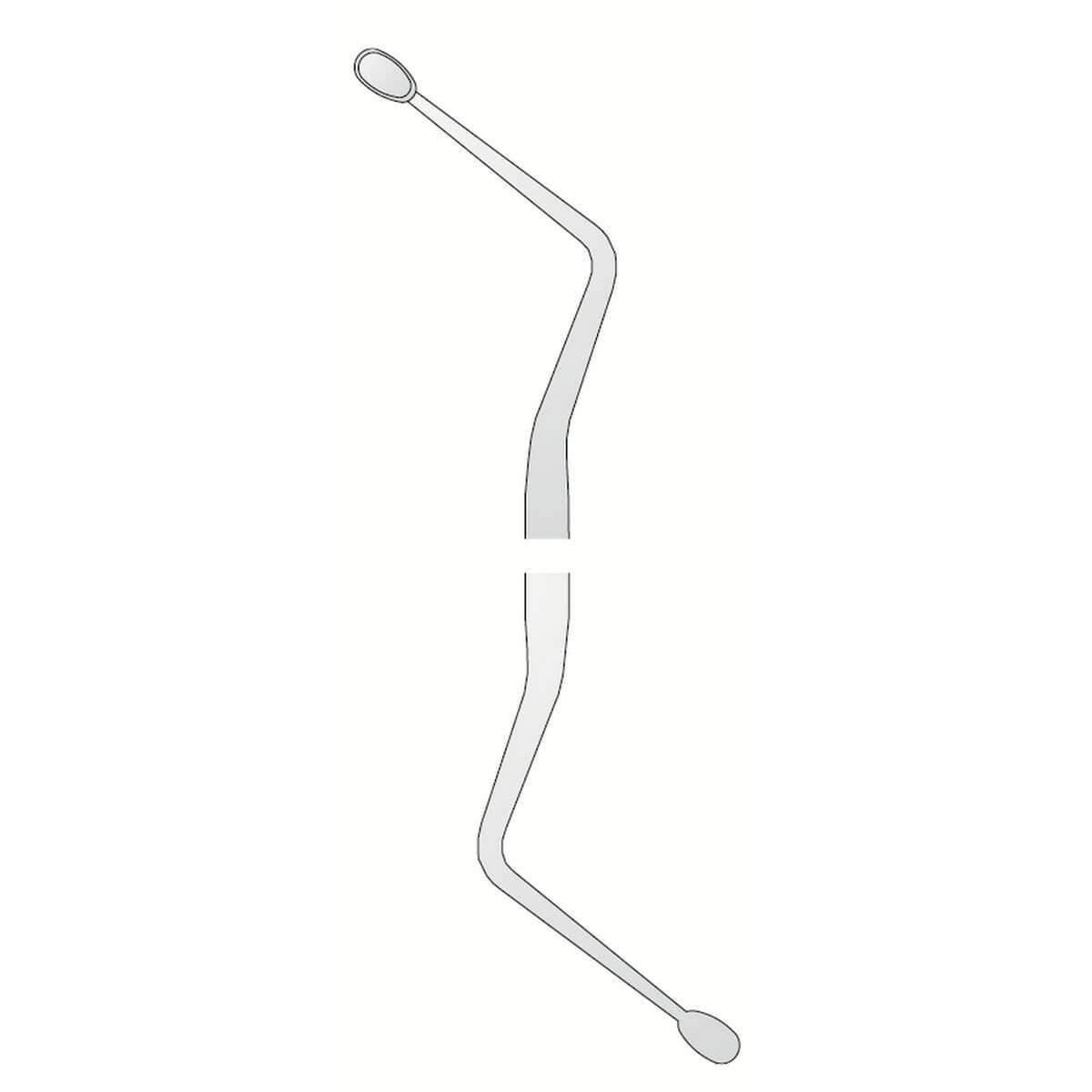 Bone Curette Hemingway N.3