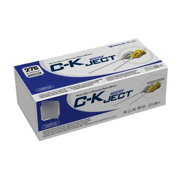 Dental Anesthetic Needle 27G 0.4x35mm, Extra Long