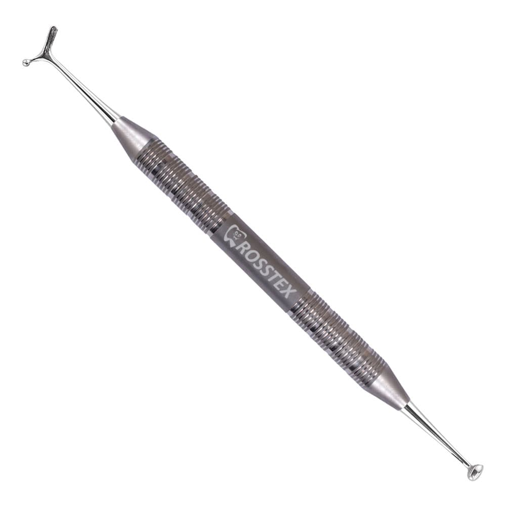 Dental Burnisher Ball B2, Solid Handle No. 3