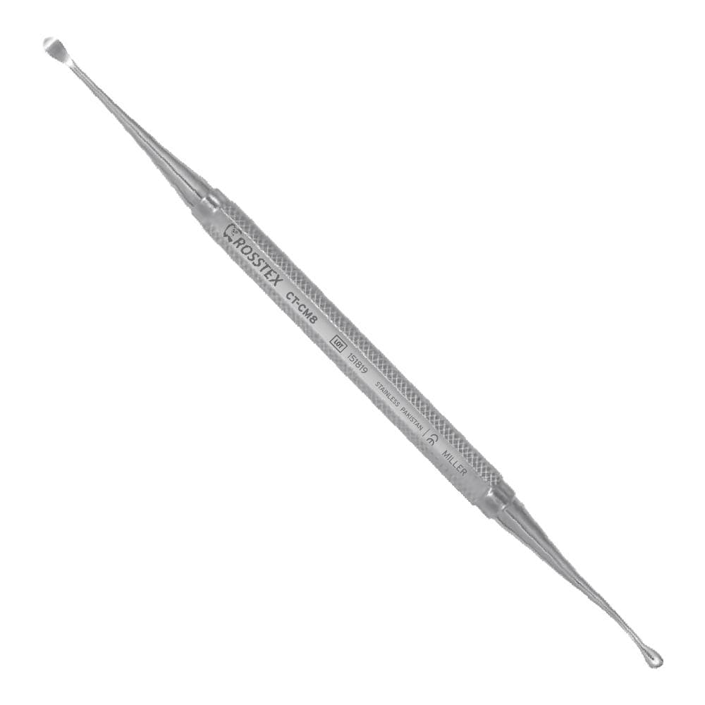 Dental Surgical Curette Miller 8, Handle No. 3