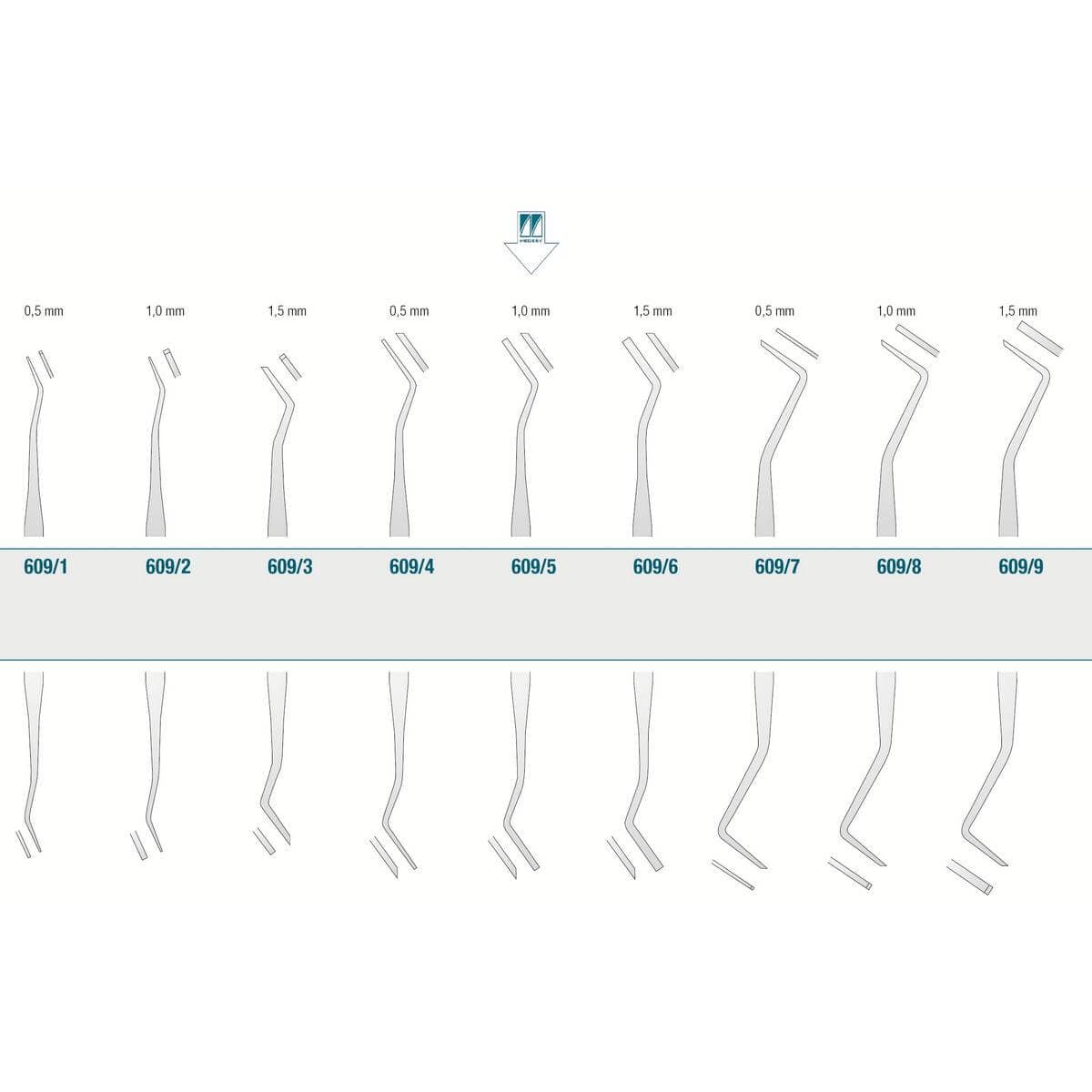 Enamel Instrument 1.0mm N.5