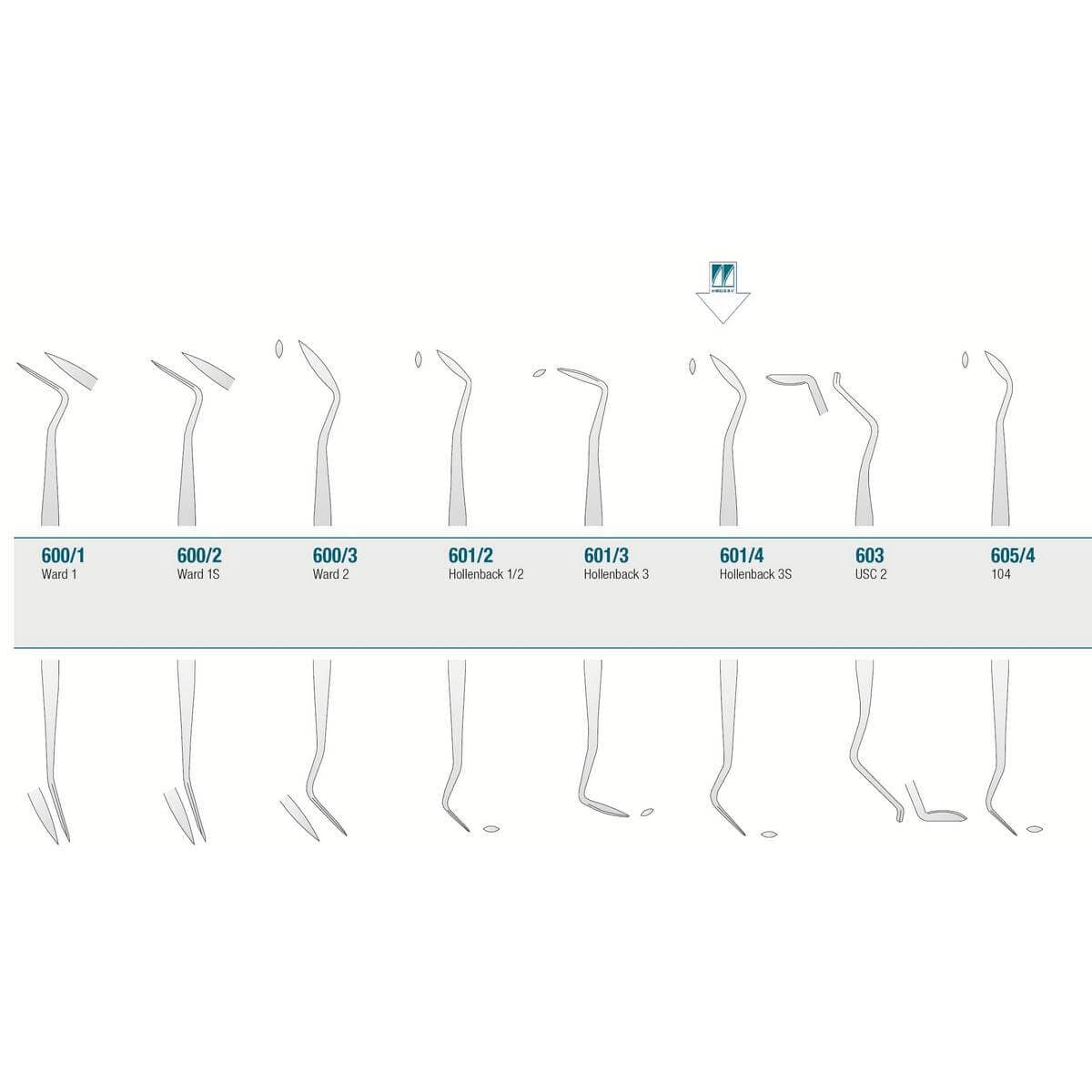 Amalgam/Composite Carver Hollenback 3S