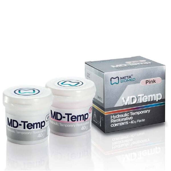 MD-Temp Plus, White, Hydraulic Temporary Restorative