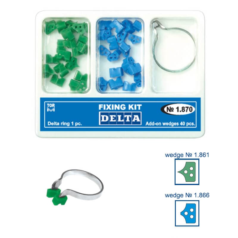 Layan Wedge Fixing Kit Delta (1 Ring + 40 Add-ons)