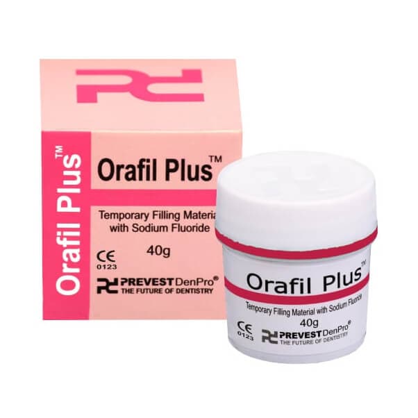 Orafil Plus, Temporary Filling Material with Sodium Fluoride