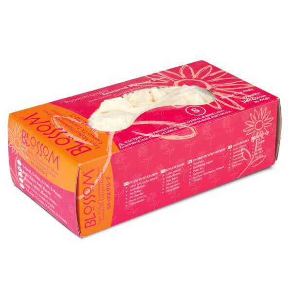 Powder Free Textured Latex Exam Gloves, Small, PK/100