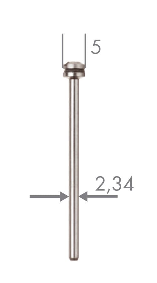 Screw Mandrel with Fits Hole, HP Shank