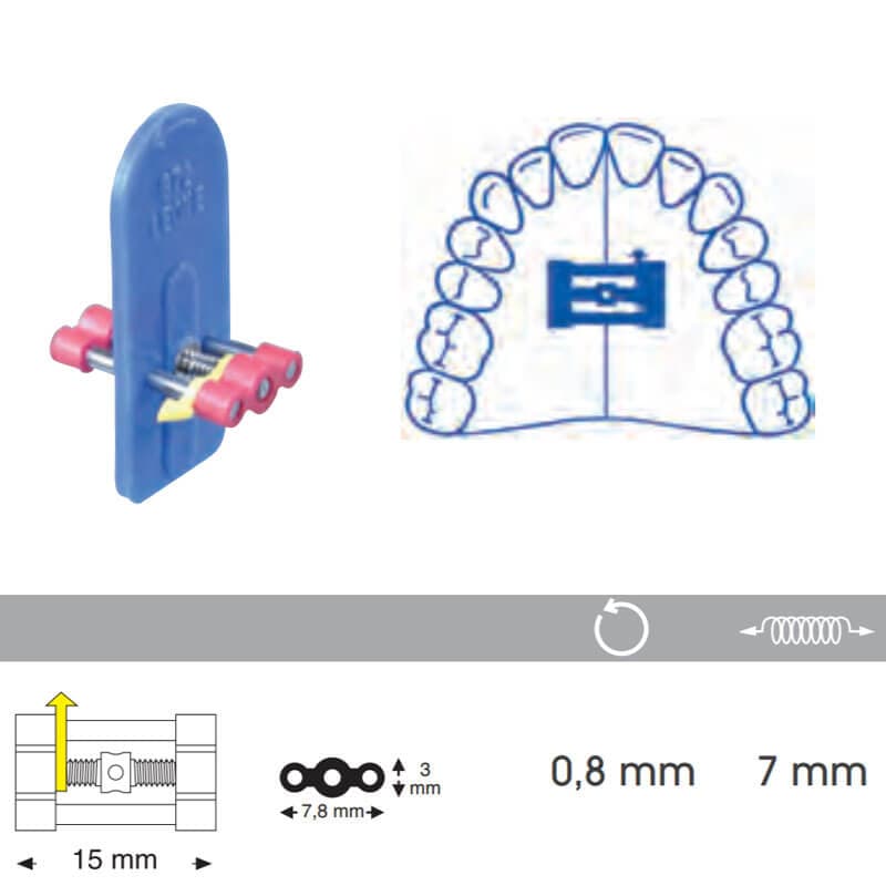 Screw With Acrylic Friction For Upper Appliance Standard, 15mm