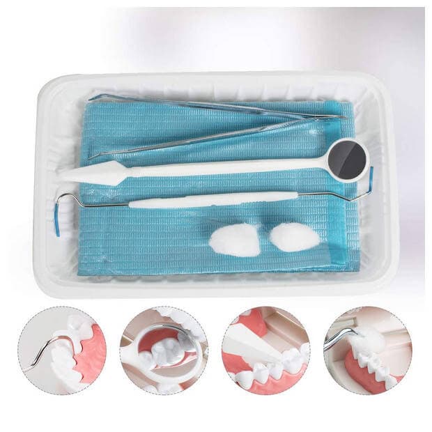 Single Use Dental Exam Kit, Set/5