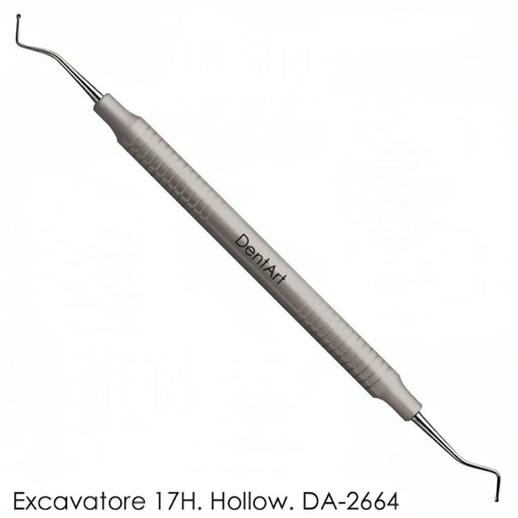 Spoon Excavator, Hollow Handle, 17H, Small Spoon