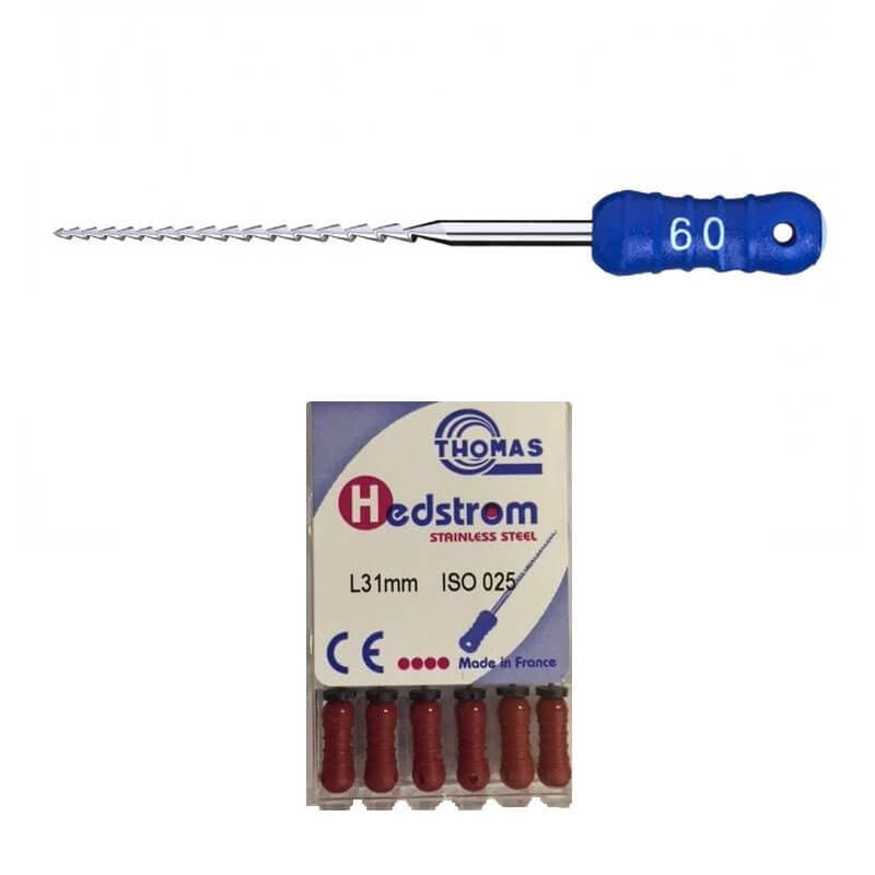 Thomas H-File 25mm #45-80 Stainless Steel