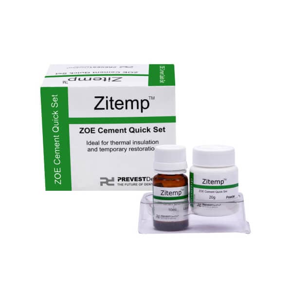 Zitemp, ZOE Cement Quick Set, Powder and Liquid