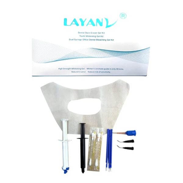 Office Bleaching Material Kit, 35% Hydrogen Proxide, Dual Syringe