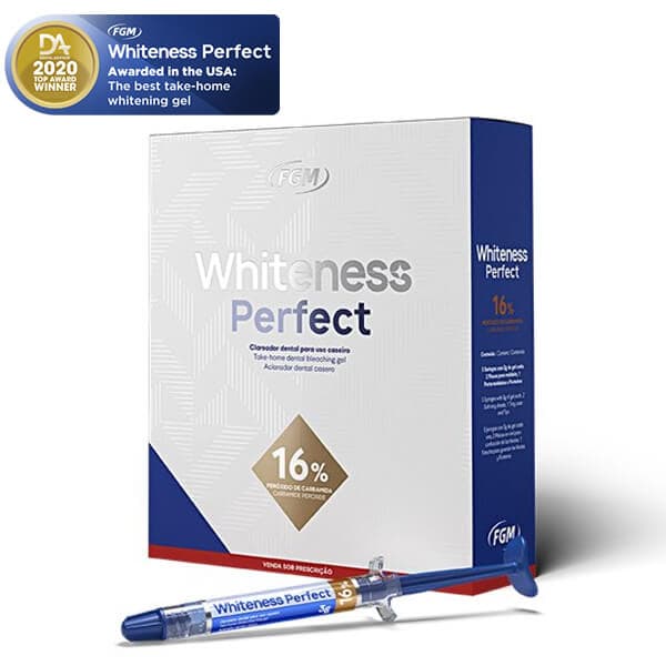 Whiteness Perfect 16% CP (3ml) Kit/5 Syringe, in-home use