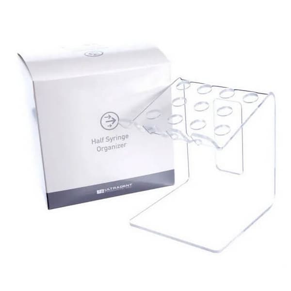 Syringe Organizer Stand, Fit 14 Syringes, Clear