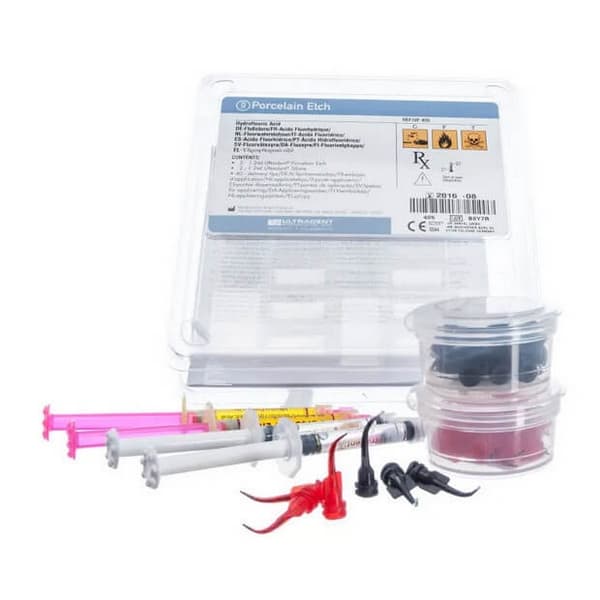 Porcelain Etch Kit, 90 Second, 9% Hydrofluoric Acid