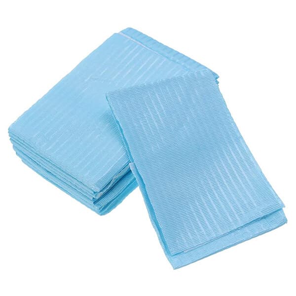 Disposable Dental BIB, Blue Color, PK/500