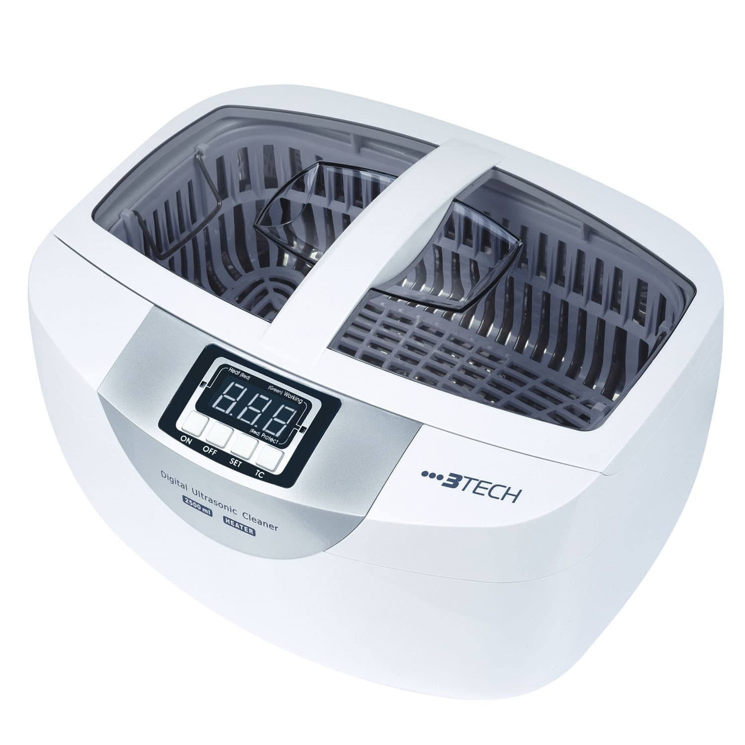Digital Ultrasonic Cleaner, 2.5L Capacity