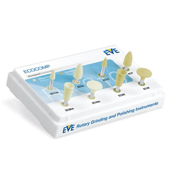ECOCOMP, Composite Polishing, High Durability, RA, 8 Pieces