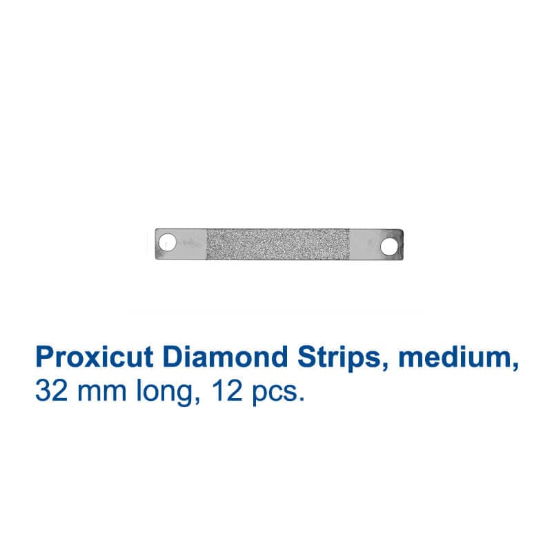 Stripper Proxicut Diamond Strips, Medium Grit, 32mm Length, PK/12