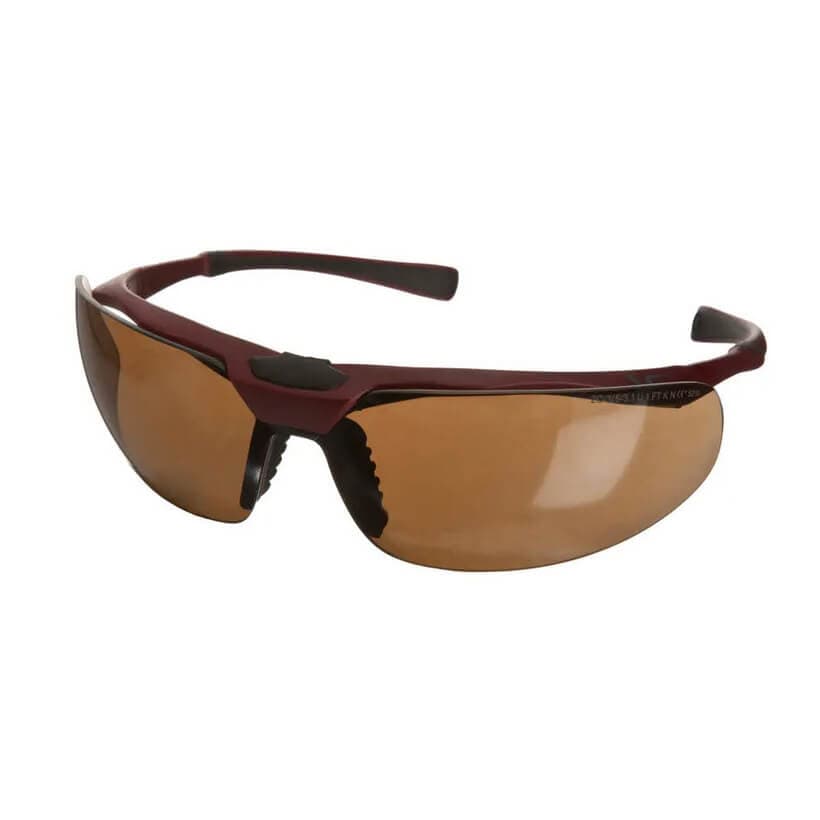 UltraTect, Safety Glasses, Protective Eyewear, Brown