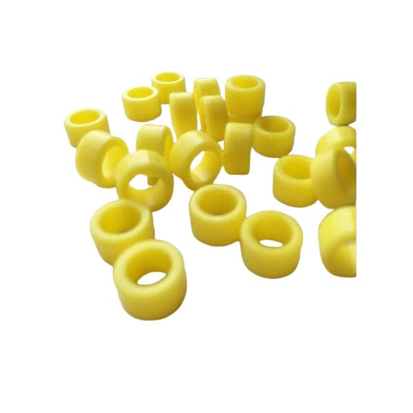 Instrument Color Code Ring Large, Yellow, PK/100