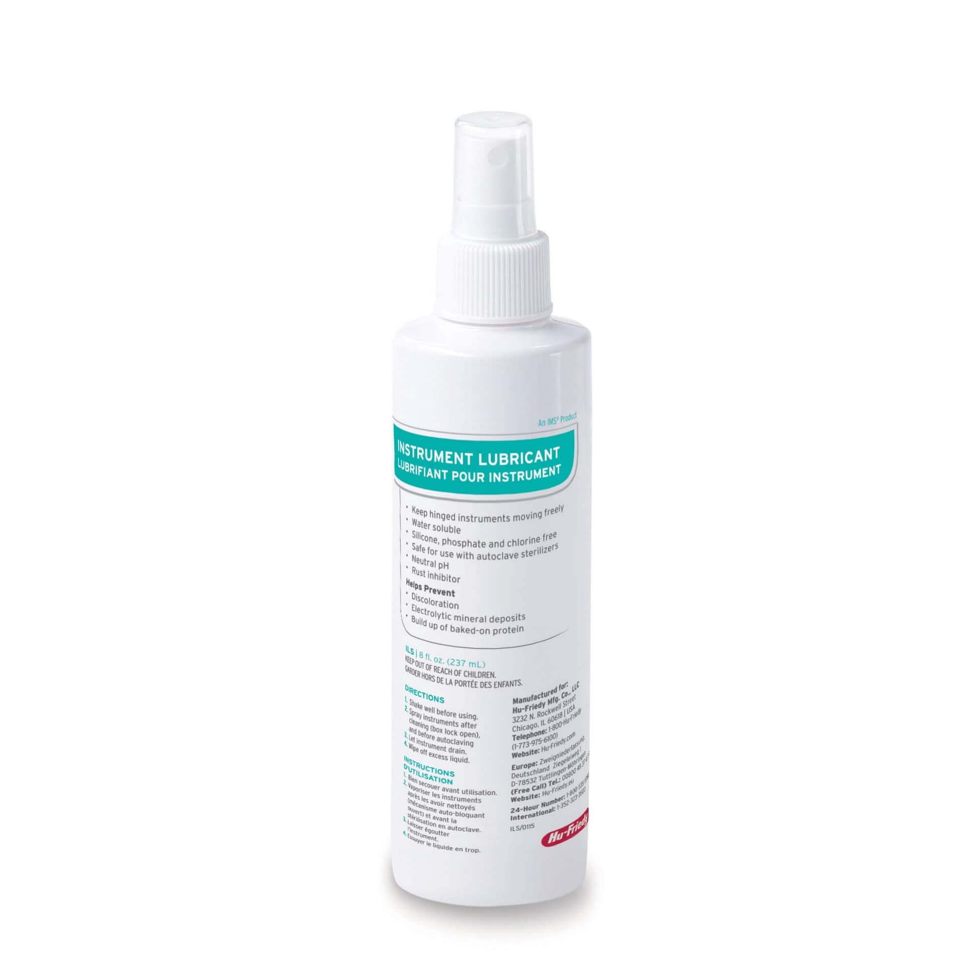 Instrument Lubricant Spray, 236ml