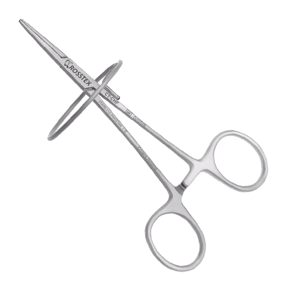 Dental Crown Holding Forceps, 12.0 cm