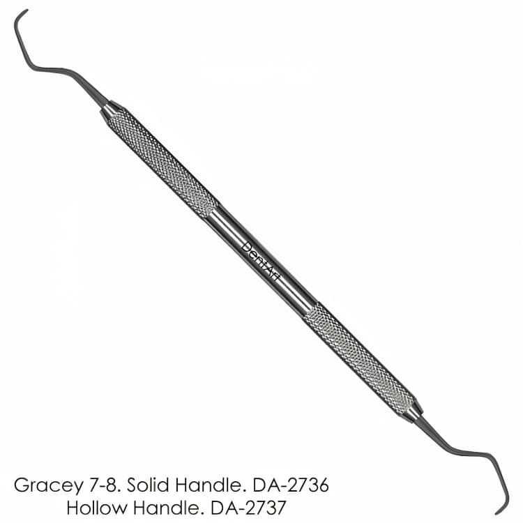 Gracey Curette, 7-8, Hollow Handle