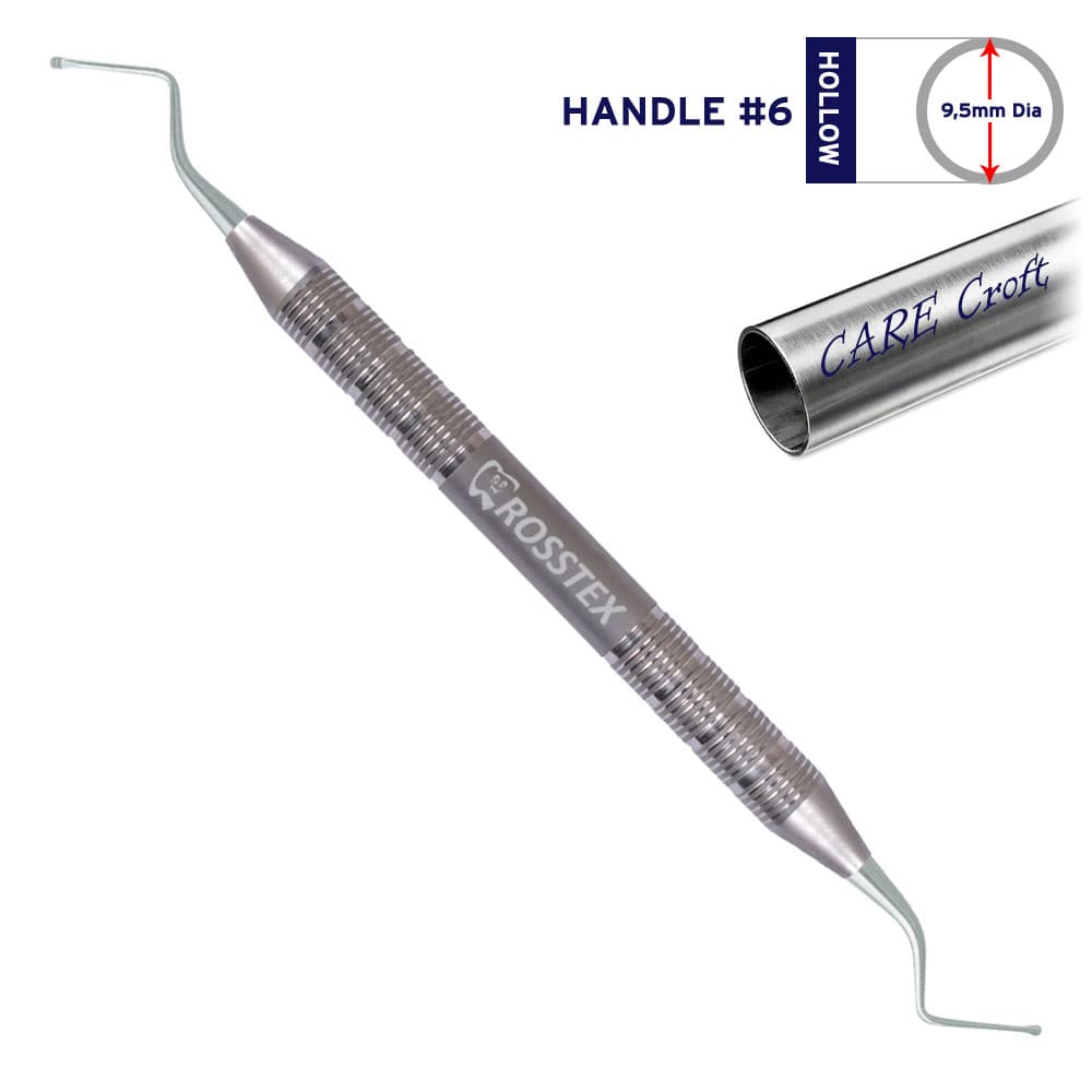 Dental File Hirschfeld 3/7, Handle No. 4