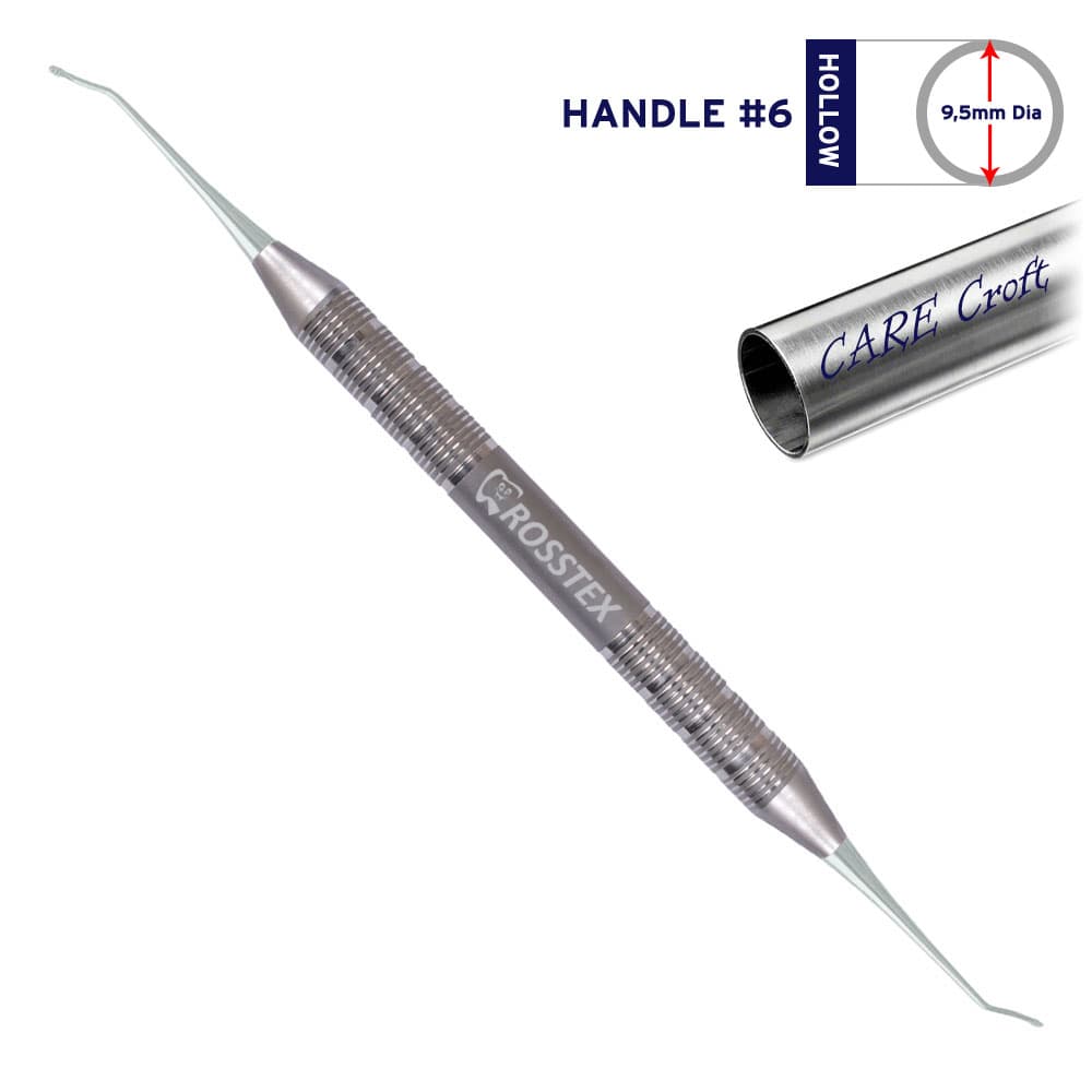 Dental File Hirschfeld 9/10, Handle No. 4
