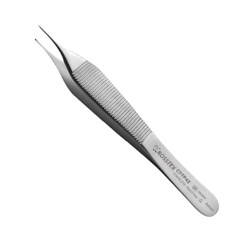 Tissue Plier Adson, 1x2, 12.0 cm