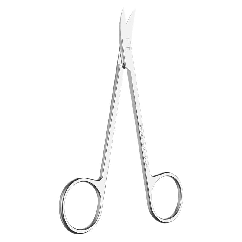 Gum Scissors QUIMBY, Curved