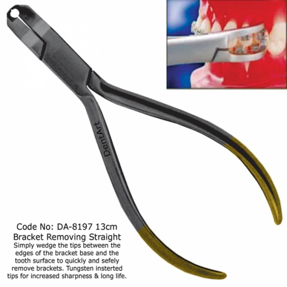 Bracket Removing Plier, Straight, 13.0 cm