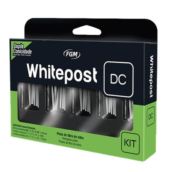White Post DC Kit, Assorted Posts with Drills