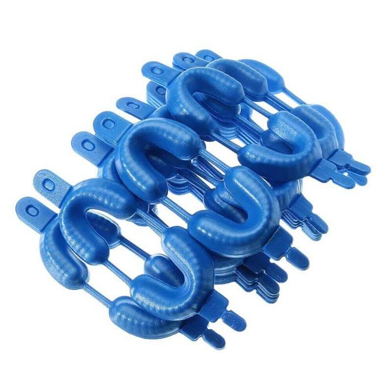 Fluoride Foam Trays, Large, Disposable