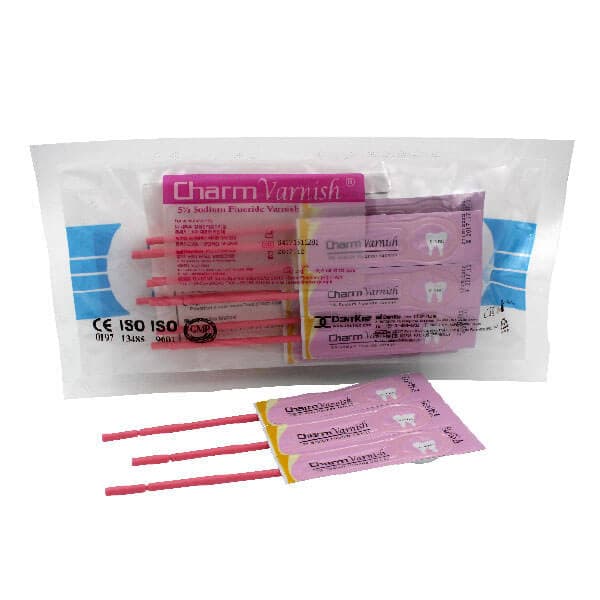 CharmVarnish, Sodium Fluoride Varnish, PK/10 Single Dose