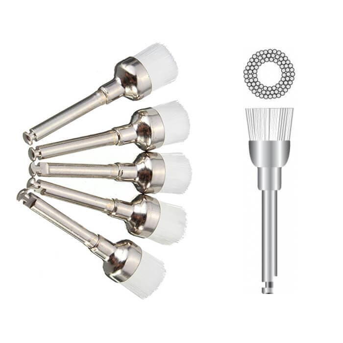 Prophy Brush, Nylon Bristles, Big Bowel, Latch Type (RA)