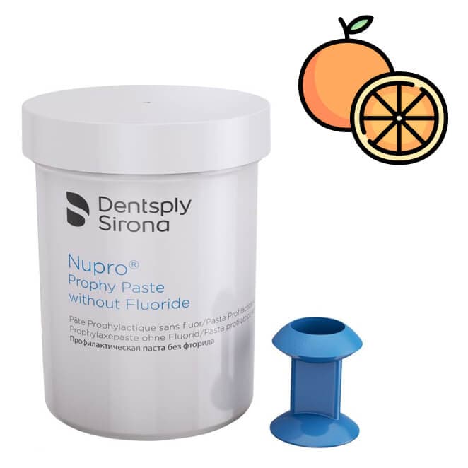 NUPRO Prophy Paste, Fine, Orange, Jar 340g