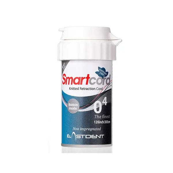 SmartCord 04, Non-Impregnated Knitted Retraction Cord, Size #0000