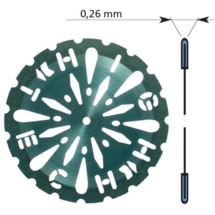 HIGH-TECH, Plaster Disc, Double Side, Fine Grit, 450mm