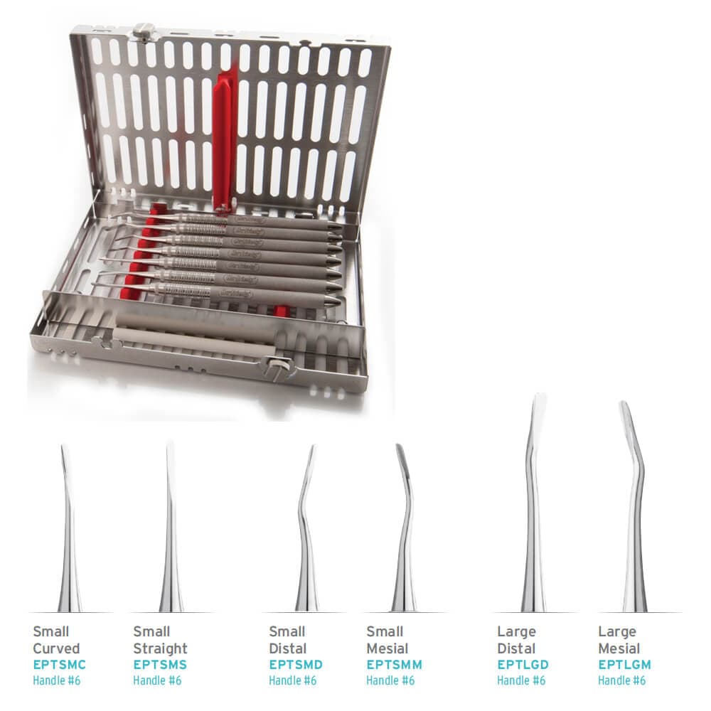Perio/Surgical, Luxating Hybrids Kit, with DIN Cassette 7 Instruments
