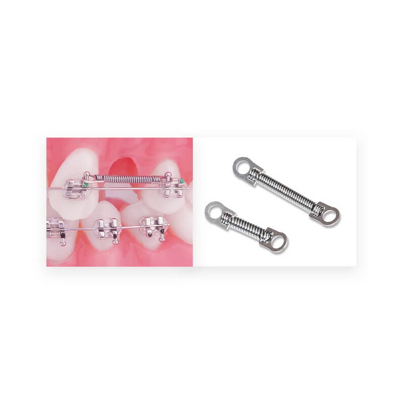 TruFlex Closed Coil Spring 9mm, Medium Force, 011x030, PK/10