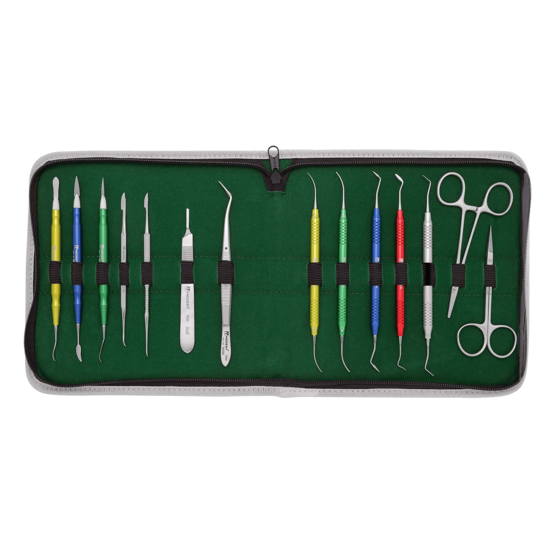 Dental Lab. Instruments Set 14 Pieces