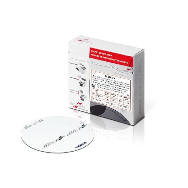 DURAN+ Orthodontic Sheets, 0.5 x 125 mm, PK/100