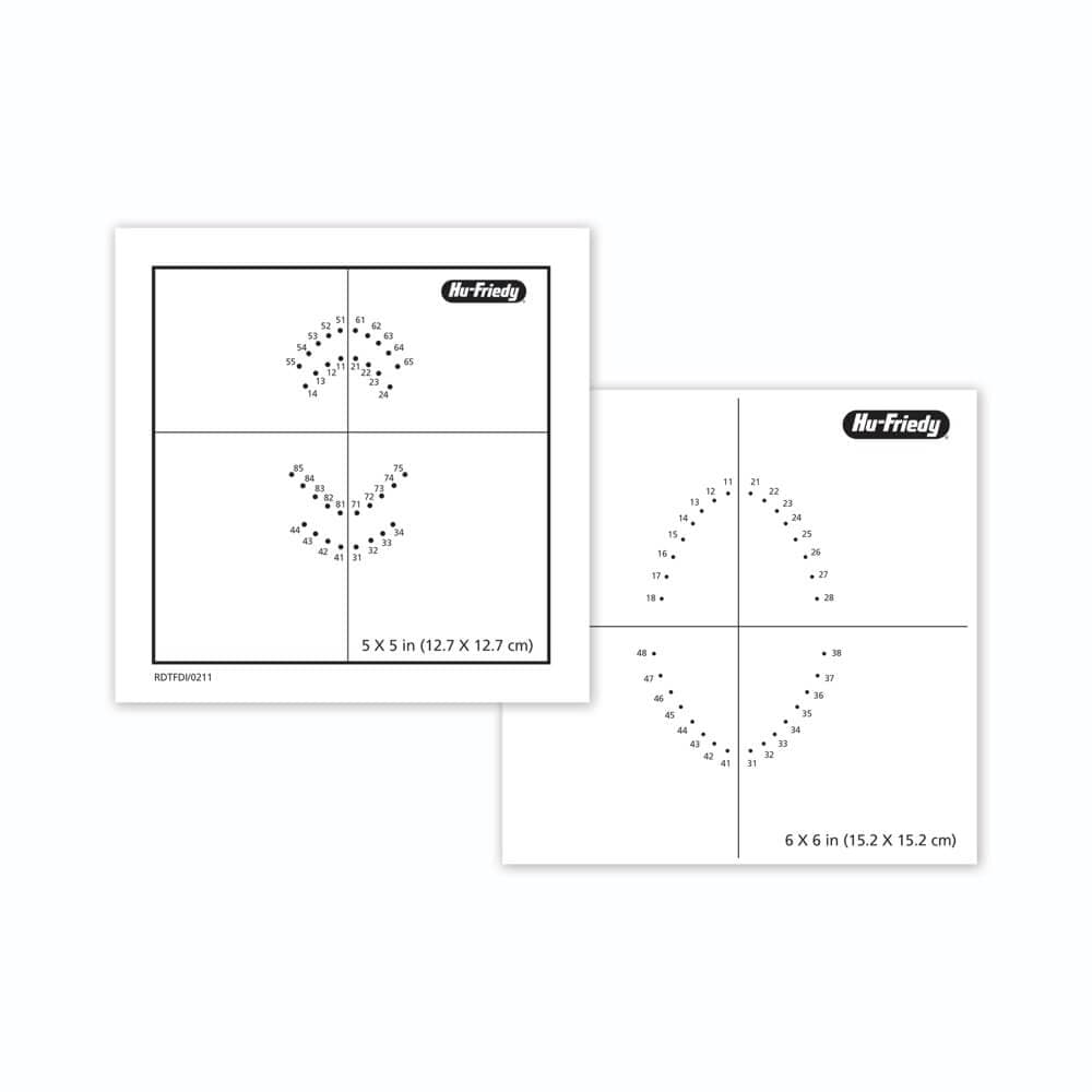 Rubber Dam Template, US Normal