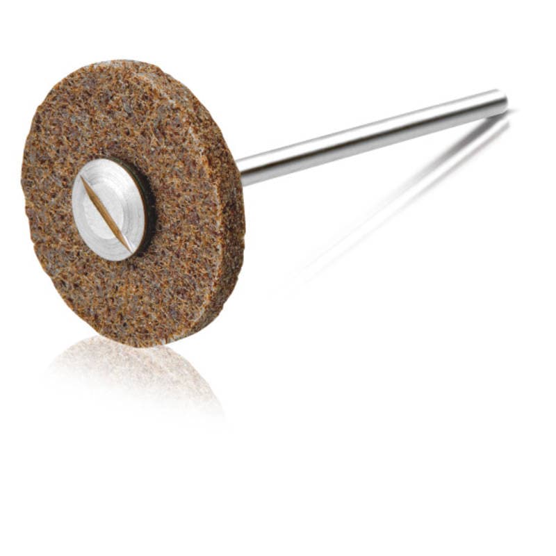 POLYFIX Polisher, Brown Finishing Bur with Mandrel